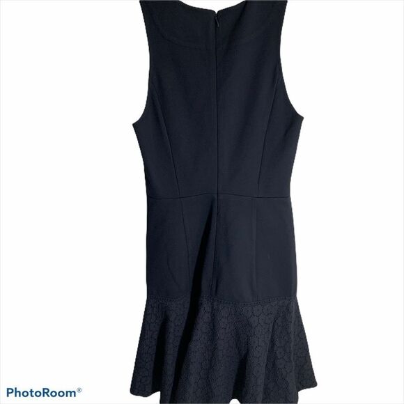 J. Crew Paneled‎ Eyelet Dress Black - Picture 5 of 8